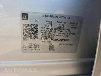 2018 Chevrolet Traverse Premier 1LZ - miniatura 5