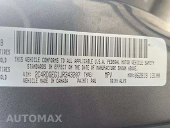 2018 Dodge Grand Caravan GT 121.2" WB - miniatura 5
