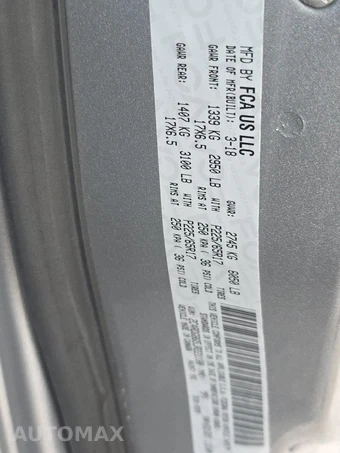 2018 Dodge Grand Caravan SE Plus 121.2" WB - miniatura 15