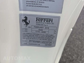 2018 Ferrari 488 Spider Convertible - miniatura 2