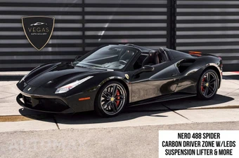 2018 Ferrari 488 Spider Convertible - car from the USA, Manheim Buy-Now listing at AUTOMAX