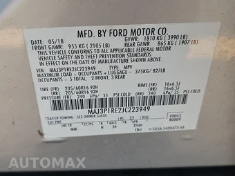 2018 Ford EcoSport S – miniatura 14