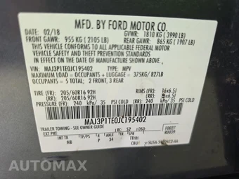 2018 Ford EcoSport SE – miniatura 11