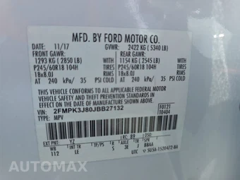 2018 Ford Edge SEL – miniatura 14