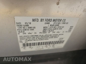 2018 Ford Explorer - miniatura 15