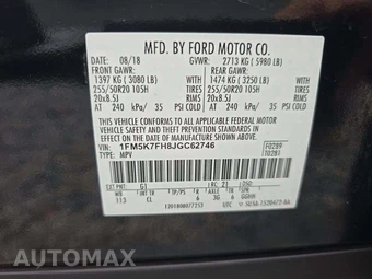 2018 Ford Explorer Limited – miniatura 5