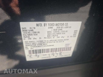 2018 Ford Explorer Sport – miniatura 2