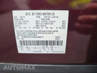 2018 Ford Explorer Sport – miniatura 2