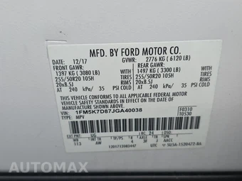 2018 Ford Explorer XLT – miniatura 15