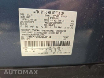 2018 Ford Explorer XLT – miniatura 5