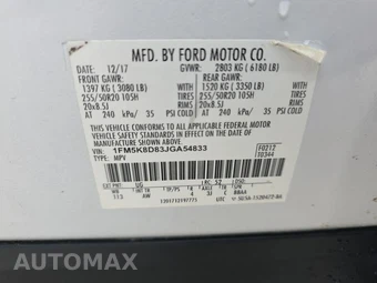 2018 Ford Explorer XLT - miniatura 12