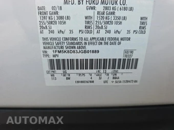 2018 Ford Explorer XLT - miniatura 19