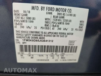 2018 Ford Explorer XLT - miniatura 2
