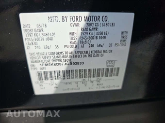 2018 Ford Explorer XLT - miniatura 2