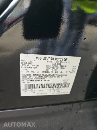 2018 Ford Explorer XLT – miniatura 15