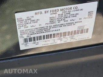 2018 Ford Explorer XLT – miniatura 15