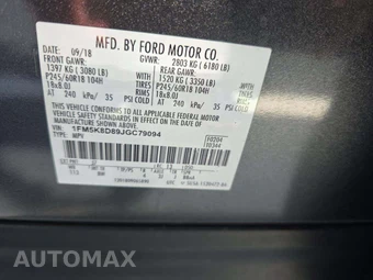 2018 Ford Explorer XLT - miniatura 5