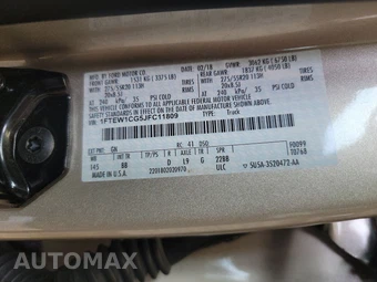 2018 Ford F-150 Platinum Crew Cab Short Bed - miniatura 14
