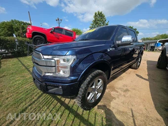 2018 Ford F-150 Platinum Crew Cab Short Bed - car from the USA, Manheim Buy-Now listing at AUTOMAX