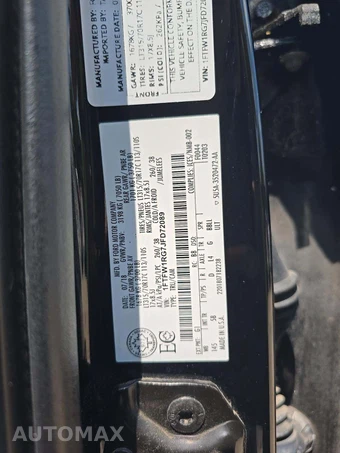 2018 Ford F-150 Raptor Crew Cab Short Bed - miniatura 2