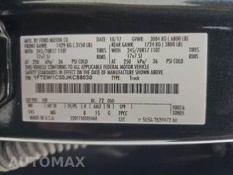 2018 Ford F-150 XLT Crew Cab Short Bed - miniatura 14