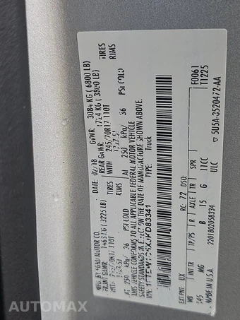 2018 Ford F-150 XLT Crew Cab Short Bed - miniatura 14