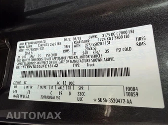 2018 Ford F-150 XLT Crew Cab Short Bed - miniatura 41