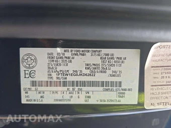 2018 Ford F-150 XLT Crew Cab Short Bed - miniatura 2