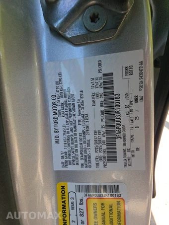 2018 Ford Fusion Hybrid S - miniatura 14