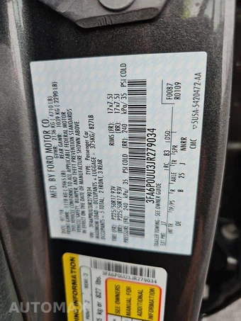 2018 Ford Fusion Hybrid S - miniatura 14