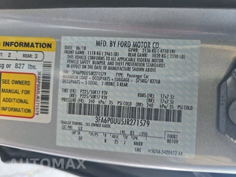 2018 Ford Fusion Hybrid S - miniatura 14