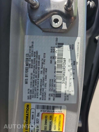 2018 Ford Fusion Hybrid Titanium - miniatura 5