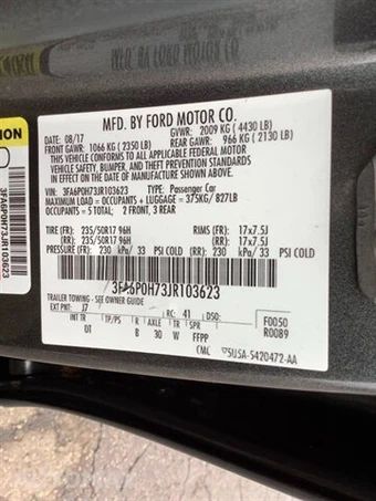 2018 Ford Fusion SE - miniatura 23