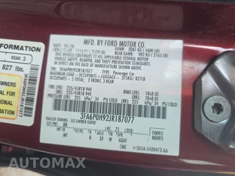2018 Ford Fusion SE – miniatura 14