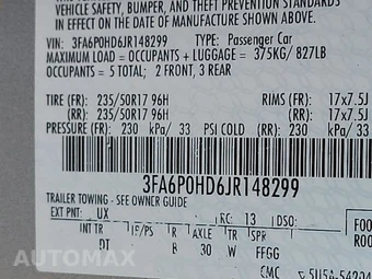 2018 Ford Fusion SE – miniatura 14