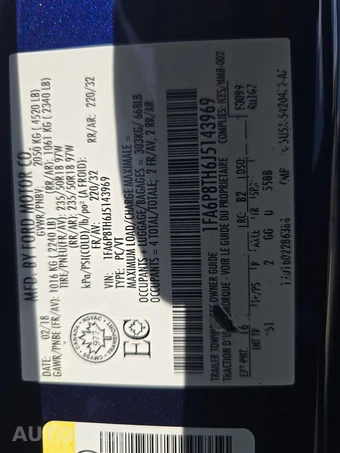 2018 Ford Mustang EcoBoost Premium Coupe – miniatura 14
