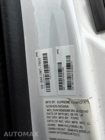 2018 Ford Super Duty F-550 Cab Chassis XL Regular Cab DRW - miniatura 13