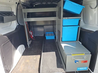 2018 Ford Transit Connect Cargo Van XL w/Rear Swing-Out Doors 120.6" WB - miniatura 17