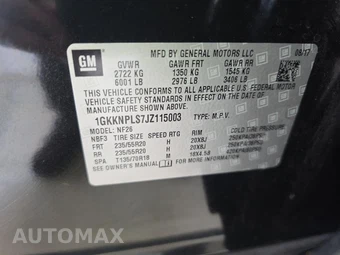 2018 GMC Acadia Denali 5SA – miniatura 11