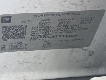 2018 GMC Acadia Denali 5SA – miniatura 14