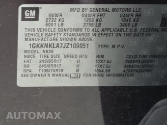 2018 GMC Acadia SLE-1 3SA – miniatura 14