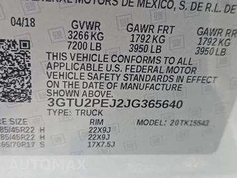 2018 GMC Sierra 1500 Denali Crew Cab Short Bed 5SA - miniatura 5