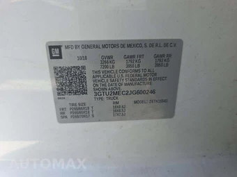 2018 GMC Sierra 1500 SLE Crew Cab Short Bed 3SA - miniatura 2