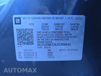 2018 GMC Sierra 1500 SLT Crew Cab Short Bed 4SA - miniatura 14