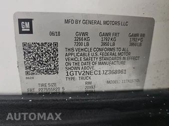 2018 GMC Sierra 1500 SLT Extended Cab Medium Bed 4SA - miniatura 15