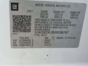 2018 GMC Yukon Denali 5SA - miniatura 2