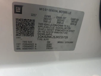 2018 GMC Yukon Denali XL 5SA - miniatura 19