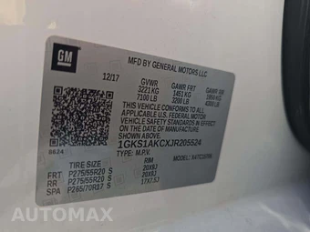 2018 GMC Yukon SLE 3SA – miniatura 5
