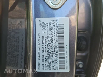 2018 Honda Accord Hybrid EX-L - miniatura 14