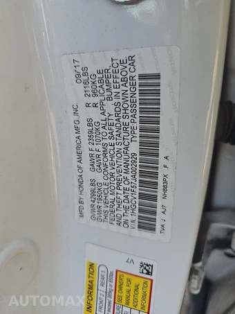 2018 Honda Accord Sedan EX-L 1.5T - miniatura 14